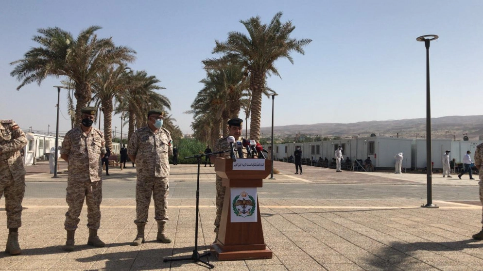 تحويل منطقة العزل في البحر الميت إلى مستشفى ميداني يتسع لـ 2000 سرير