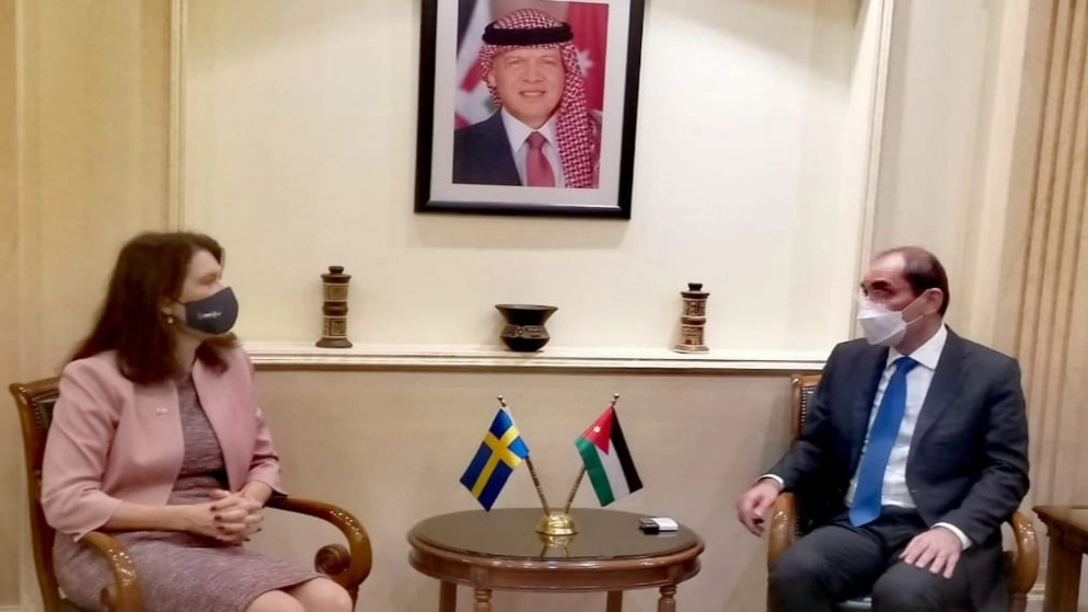 الأردن والسويد يبحثان جهود عقد مؤتمر دولي لحشد الدعم المالي لأونروا