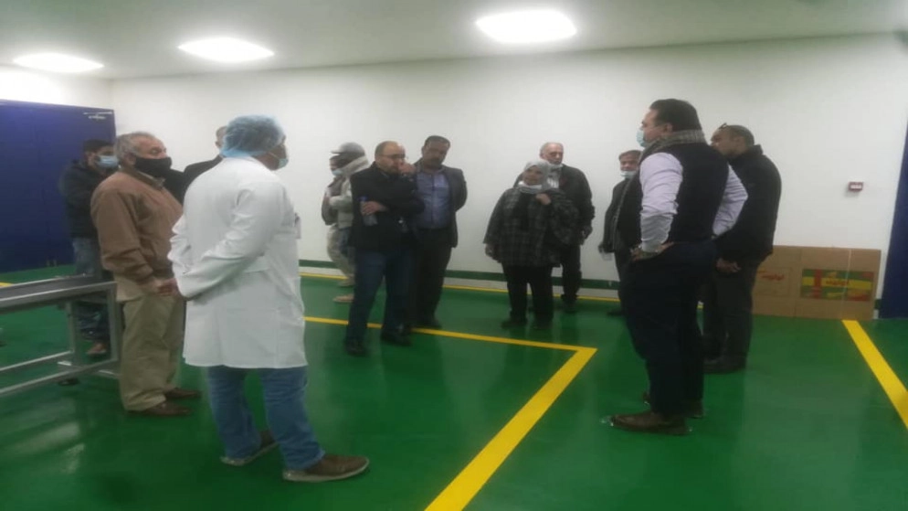 هيئة الاستثمار تطَّلع على سير العمل في مدينة مأدبا الصناعية