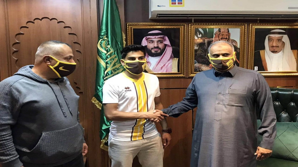 انضمام اللاعب الأردني فارس غطاشة لفريق أُحد السعودي
