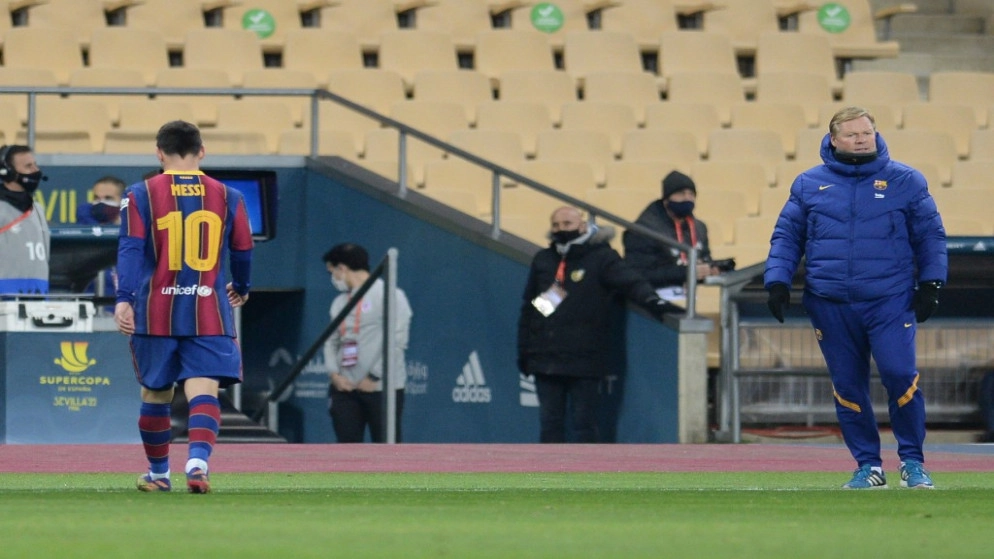 إيقاف ميسي لمباراتين بسبب طرده في الكأس السوبر الإسبانية