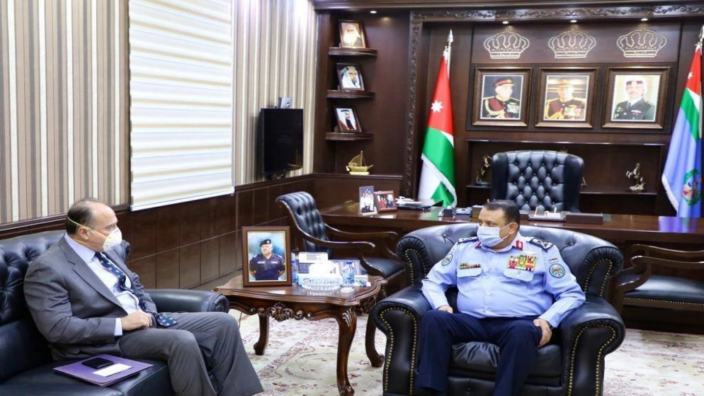 مدير الأمن العام يلتقي السفير الأميركي في عمّان