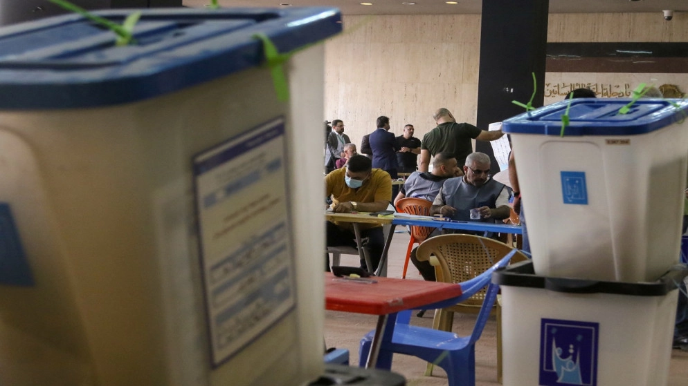 مفوضية الانتخابات العراقية: نسبة المشاركة في الانتخابات 43%