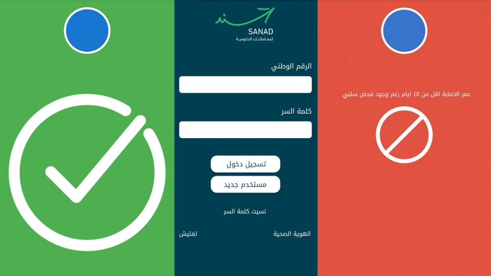 "سند أخضر" يتطلب تحميل التطبيق بدون تفعيل الحساب