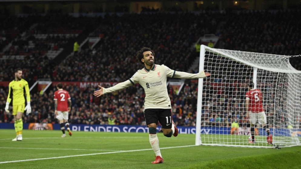 فوز كبير لليفربول على مانشستر يونايتد بهاتريك تاريخي لمحمد صلاح