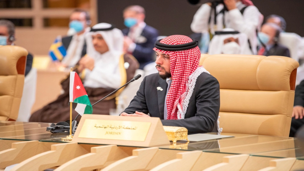 ولي العهد يدعو لاتفاق على تبني سياسات على مستوى الحكومات لمواجهة أثر التغير المناخي