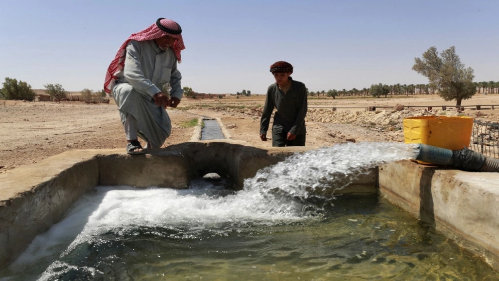 تراجع كبير في منسوب نهر في العراق بسبب قلة الأمطار وسدود في إيران