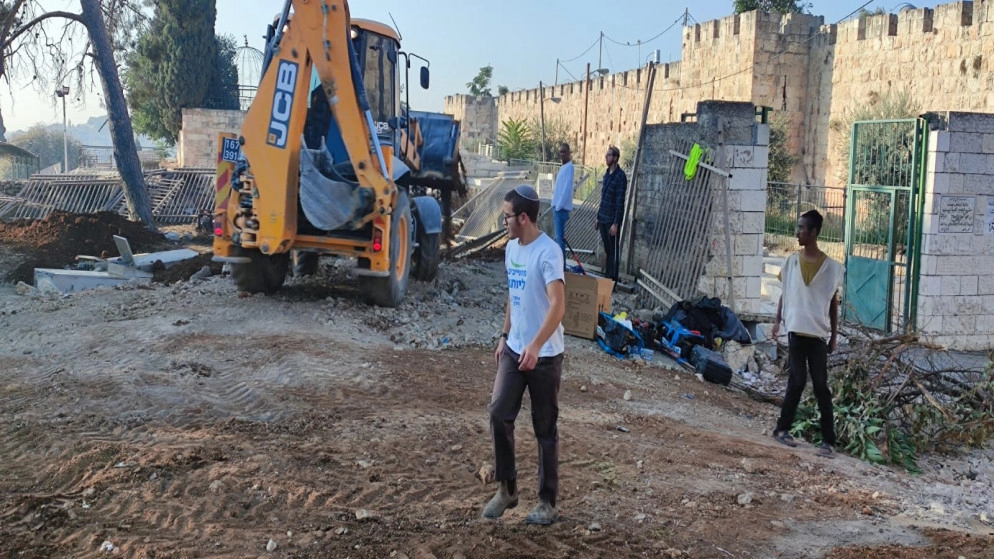 الهيئة الإسلامية المسيحية: تجريف أضرحة في المقبرة اليوسفية يشكل عملا إجراميا