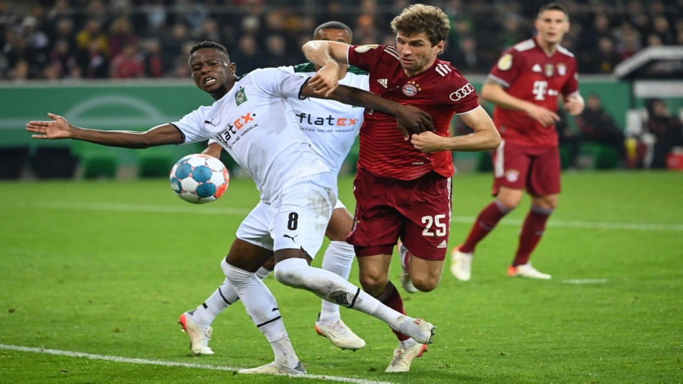 بوروسيا مونشنغلادباخ يكتسح بايرن ميونيخ بـ 5 أهداف ويقصيه من كأس ألمانيا