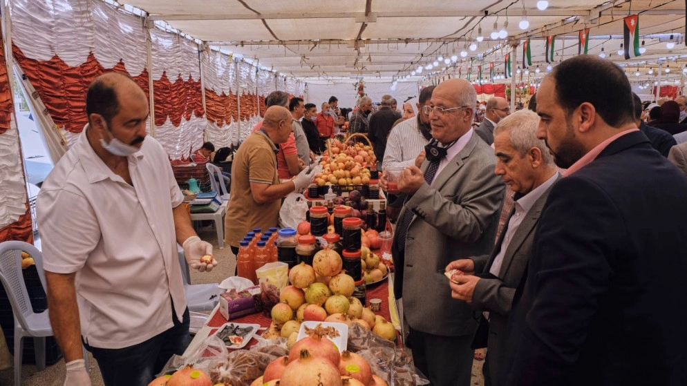 مبيعات مهرجان الرمان في إربد تجاوزت 350 ألف دينار