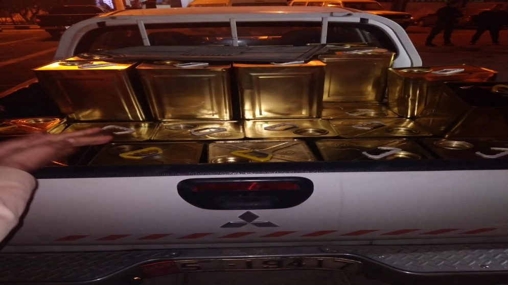 ضبط 560 كيلو زيت زيتون مغشوش في جرش