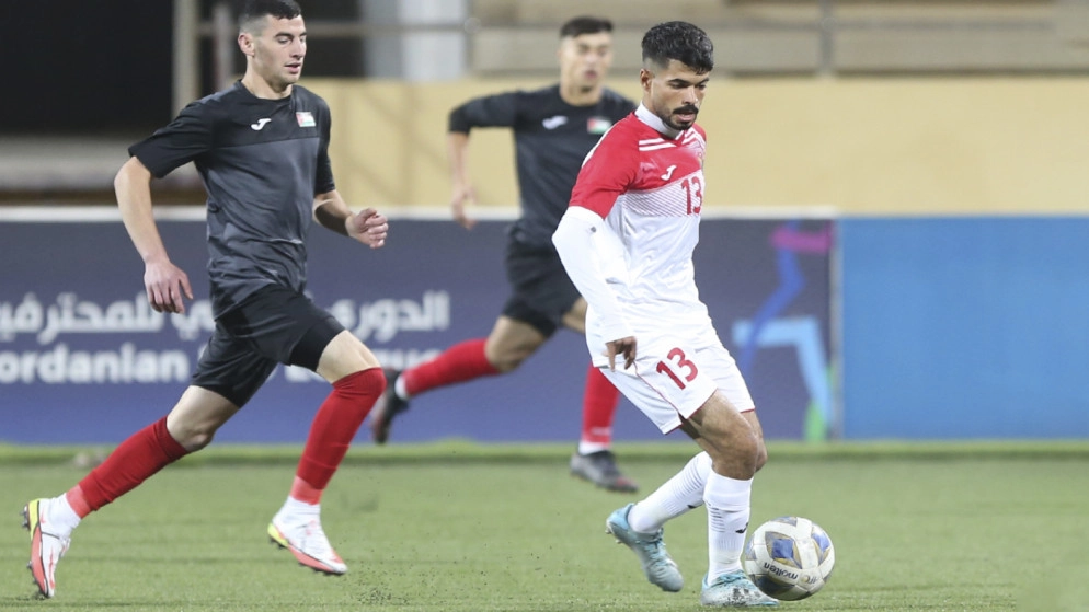 منتخب الشباب لكرة القدم يتعادل مع نظيره الفلسطيني 1-1