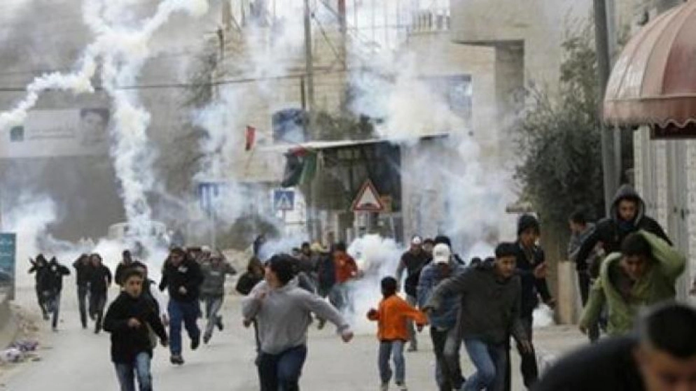 إصابة عشرات الطلبة الفلسطينيين في اعتداء لقوات الاحتلال في اللبن الشرقية