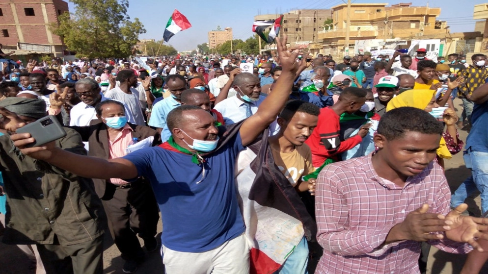وفاة سوداني متأثرا بجروح أصيب بها خلال التظاهرات
