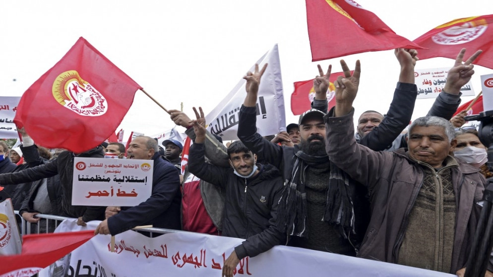 الاتحاد العام التونسي للشغل يدعو سعيّد لإجراء "حوار وطني"