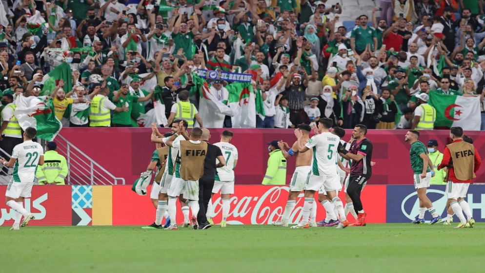 منتخبات الجزائر ومصر والمغرب تلحق بقطر إلى ربع نهائي كأس العرب