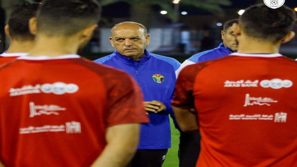مدرب "النشامى": المنتخب الوطني يتدرب بـ 14 لاعبا قبل مواجهة نظيره الفلسطيني