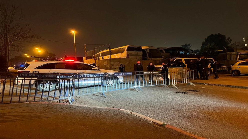 اعتداء إسرائيلي على فلسطينيين في حي الشيخ جراح