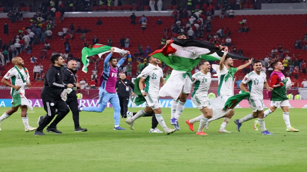 الجزائر تجرد المغرب من لقب كأس العرب بفوزها 5-3