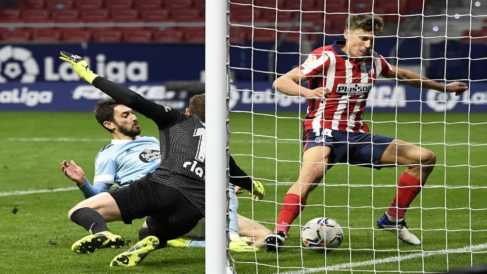 أتليتيكو مدريد يتعثر ويتعادل أمام سيلتا بعد هدف قاتل