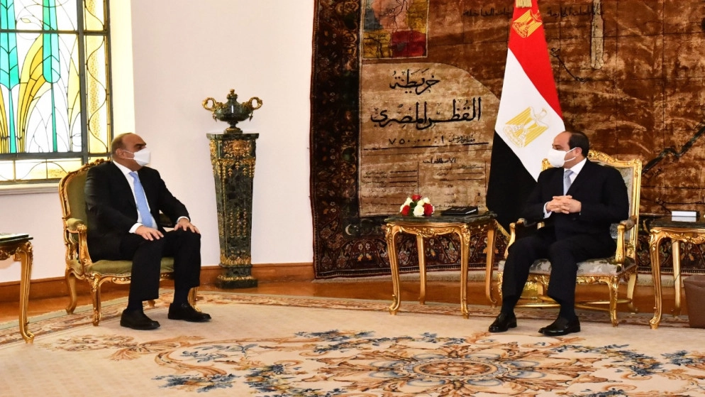 تأكيد أردني مصري على تعزيز التعاون في المجالات الاقتصادية والتجارية