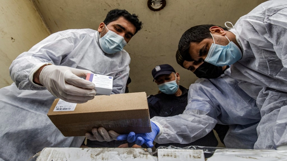 وصول آلاف الجرعات من لقاحات كوفيد إلى قطاع غزة