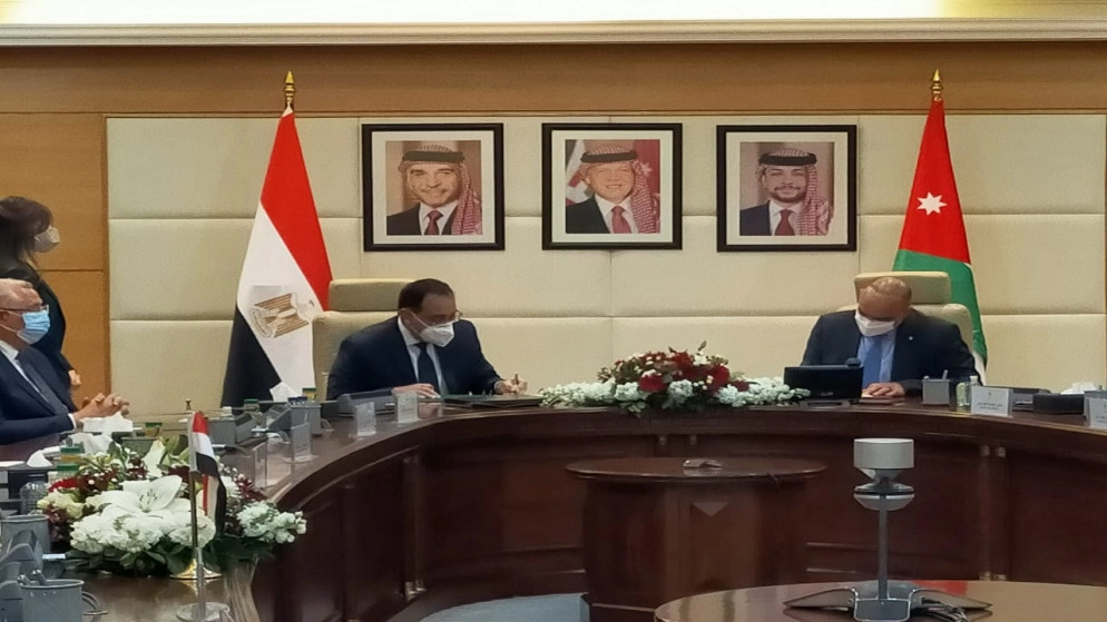 توقيع 7 مذكرات تفاهم وبرامج تنفيذية بين الأردن ومصر في مجالات عدة