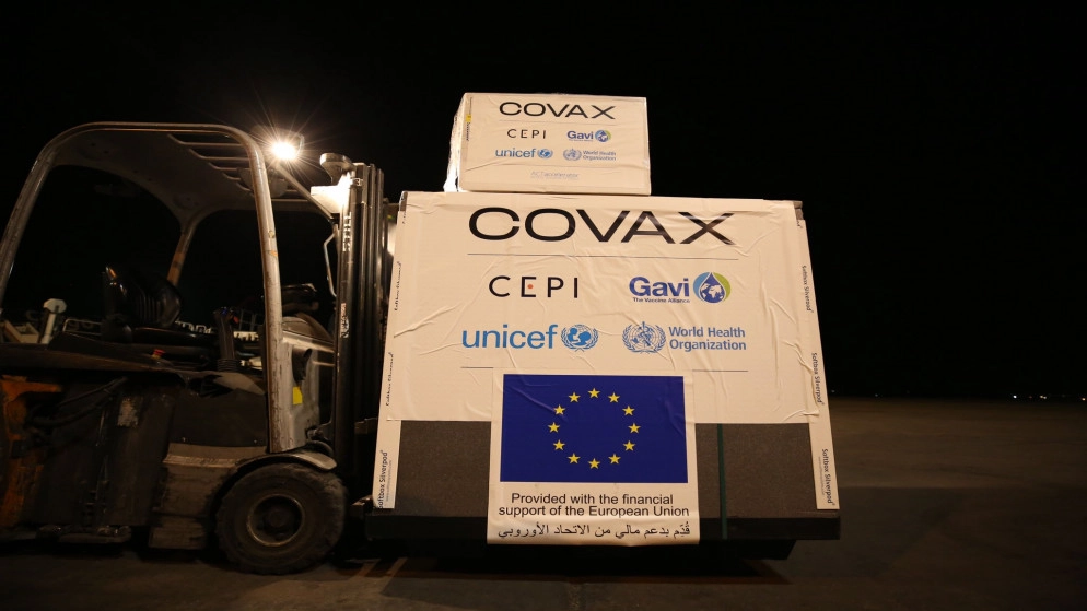 وصول 146.4 ألف جرعة من لقاح أسترازينيكا إلى الأردن