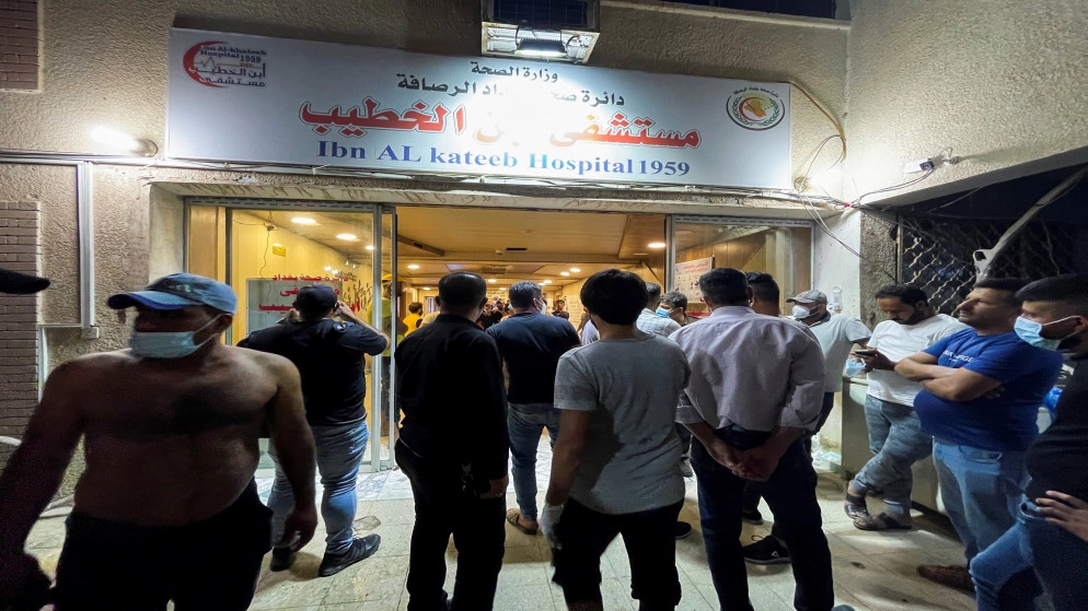 وفاة 27 شخصاً على الأقل في حريق في مستشفى في بغداد وحداد وطني 3 أيام