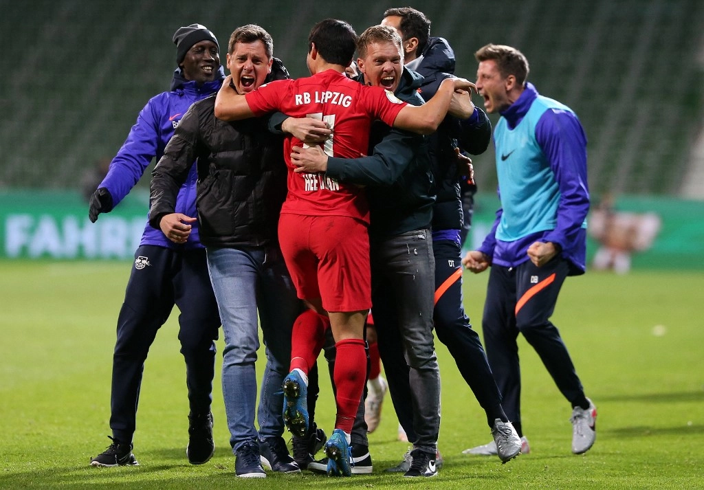 هدف فورسبرج القاتل يرسل لايبزيج لنهائي كأس ألمانيا