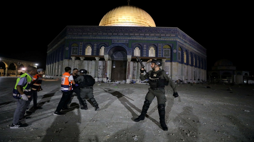 الملك: تجاهل إسرائيل لدعوات دولية لوقف انتهاكاتها ضد المسجد الأقصى خرق للقانون الدولي