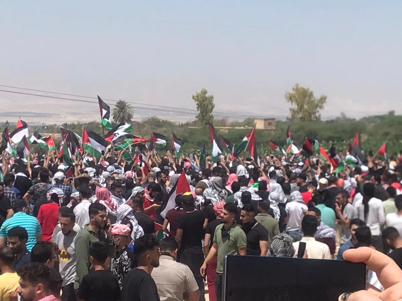 مسيرات تضامنية في الأردن ضد العدوان الإسرائيلي