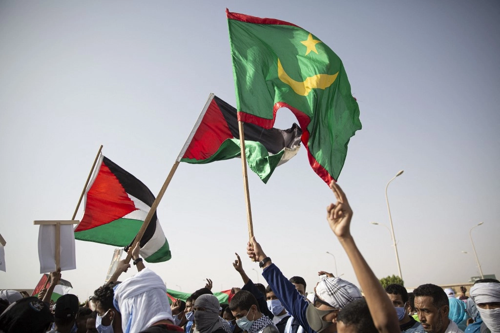 الآلاف يتظاهرون في نواكشوط دعما للفلسطينيين