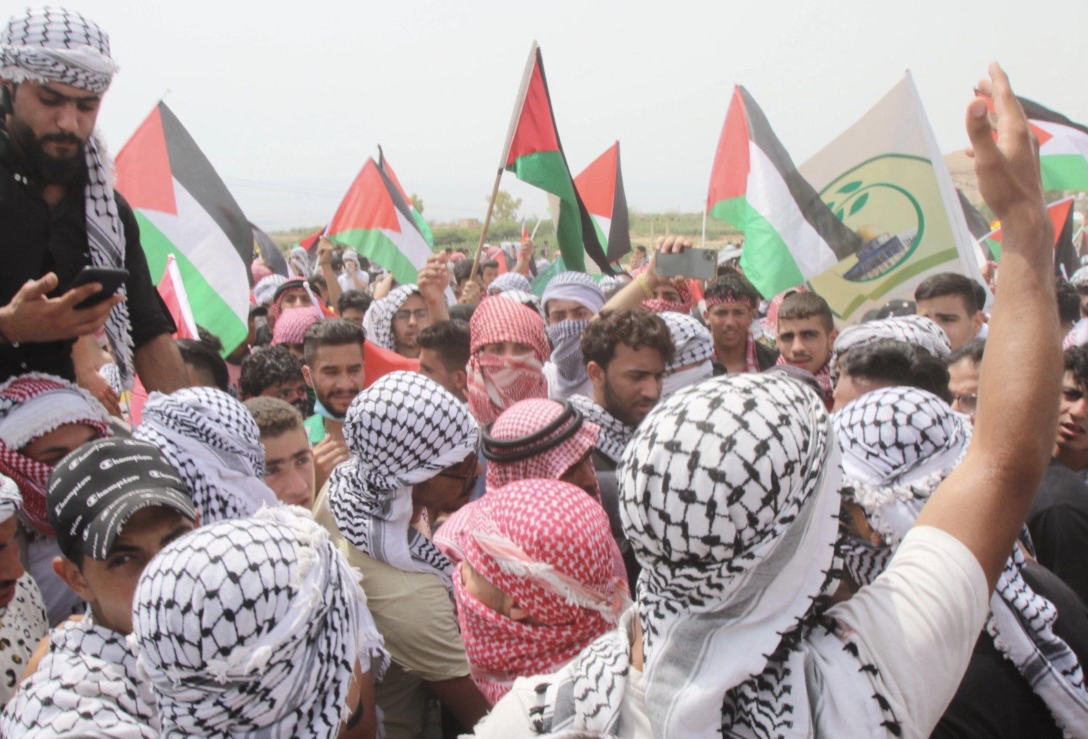 مسيرات تضامنية في عمّان والكرامة للتعبير عن الفرح بنصرة الفصائل الفلسطينية