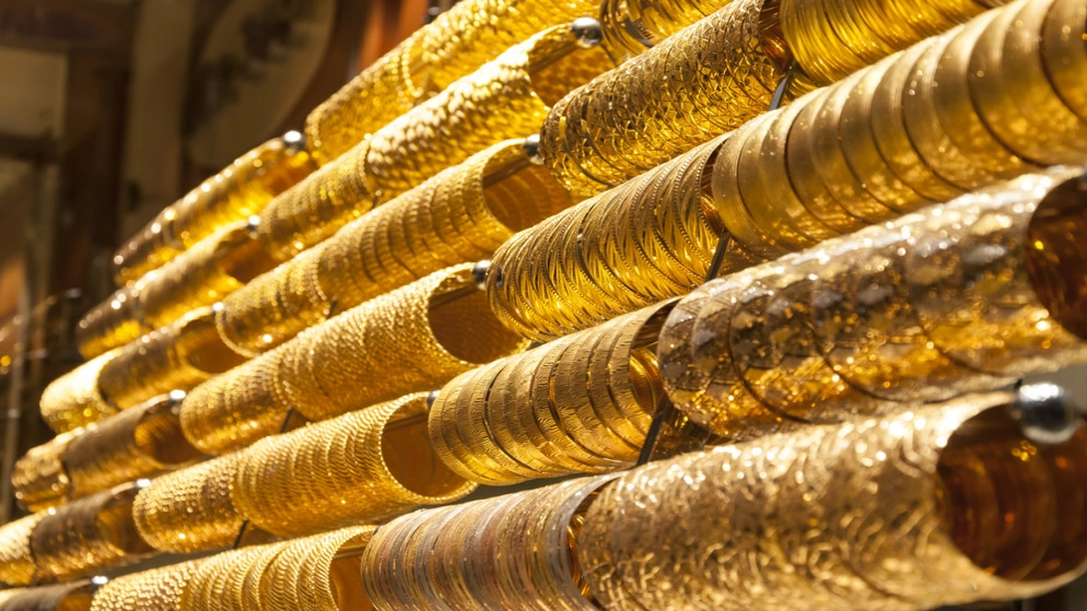 38.80 دينارا سعر غرام الذهب عيار 21 محليا