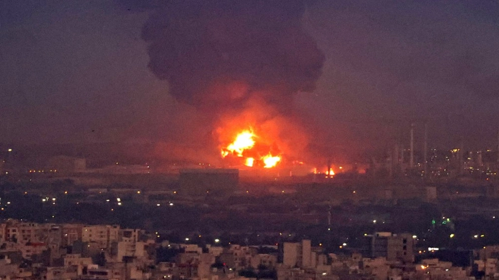 حريق ضخم في مصفاة جنوبي طهران ولا أنباء عن ضحايا
