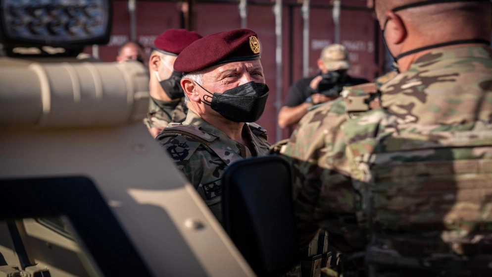 الملك يتابع التمرين العسكري التعبوي "الجبال الشاهقة"
