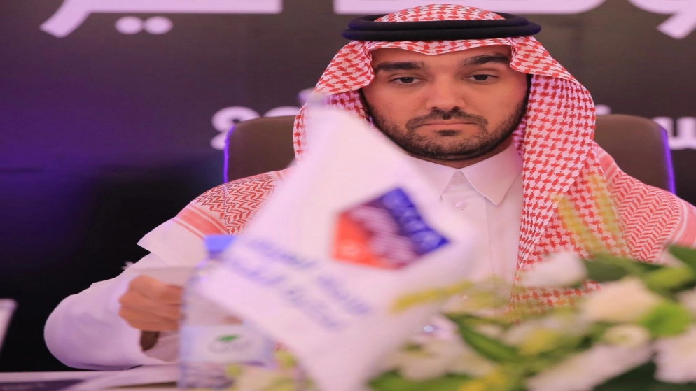 الأمير علي يهنئ الأمير عبدالعزيز الفيصل برئاسة الاتحاد العربي لكرة القدم