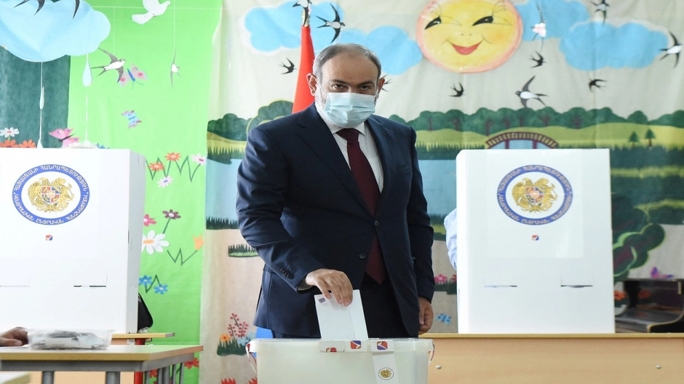 رئيس الوزراء الأرمني يفوز بالغالبية في الانتخابات التشريعية