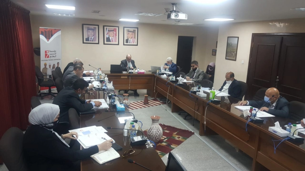 مجلس إدارة مؤسسة التدريب المهني يبحث خطة المؤسسة وتطوير معاهدها 