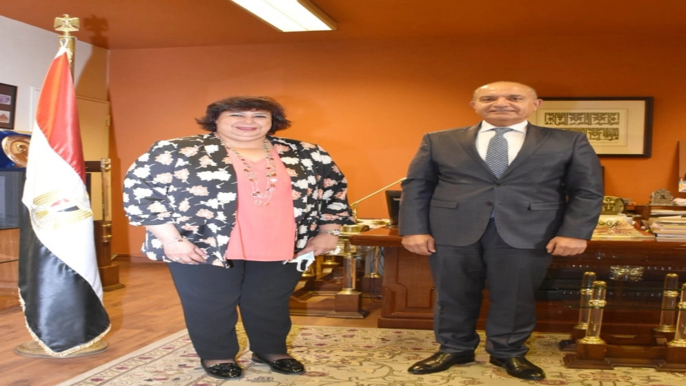 سفير الأردن في القاهرة يؤكد التطلّع لتعزيز التعاون الثقافي وتعميقه مع مصر