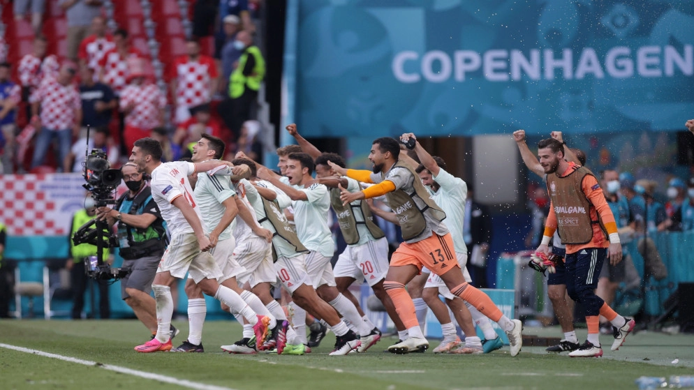 إسبانيا إلى ربع النهائي بفوزها على كرواتيا 5-3 بعد التمديد