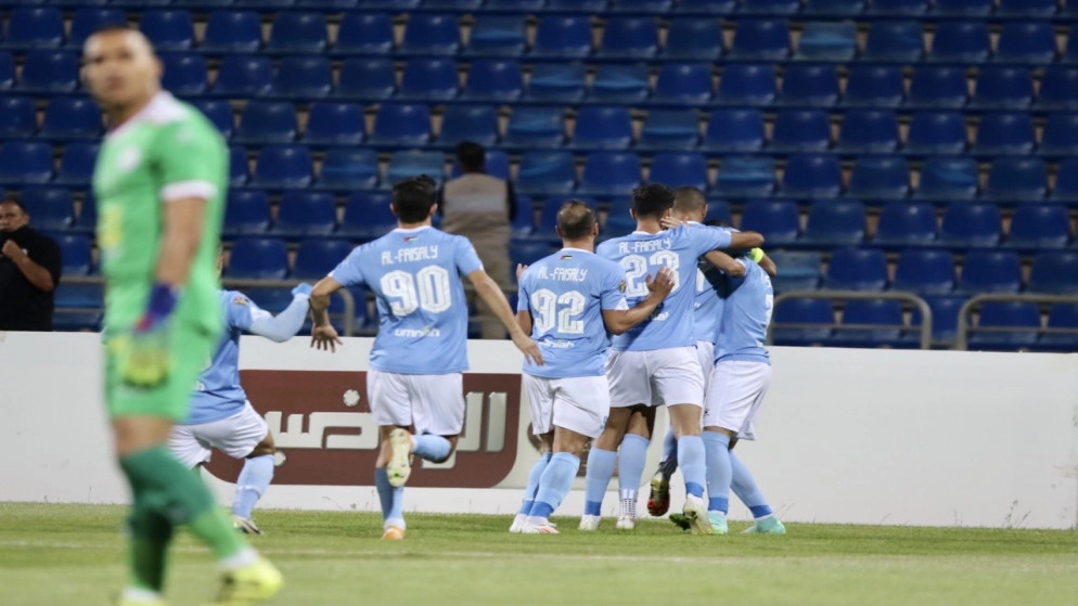 الفيصلي يفوز والوحدات يتعادل بدوري المحترفين وسط عودة الجماهير