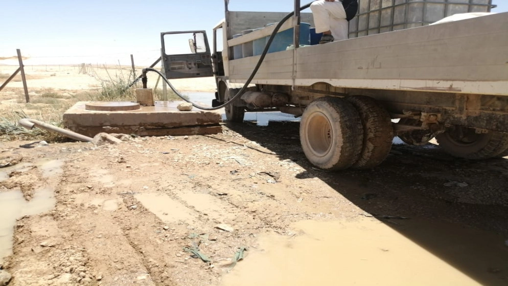 ضبط اعتداءات على خط ناقل مياه السلطاني في الكرك