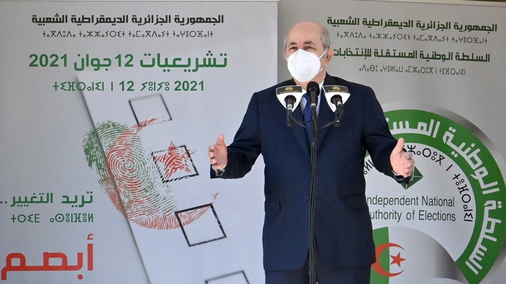 الرئيس الجزائري يؤكد تمسكه ببرنامجه السياسي