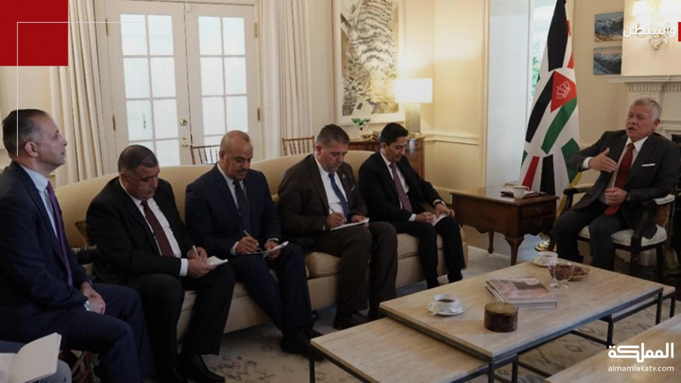 الملك: الولايات المتحدة ترى الأردن أفضل ممثل لقضايا المنطقة وصوت العقل فيها