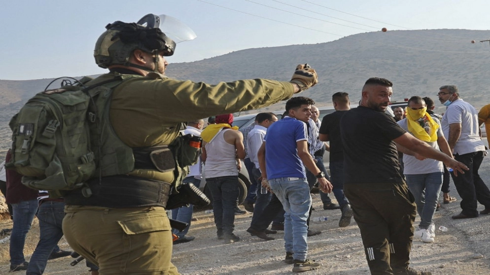 158 إصابة خلال قمع قوات الاحتلال الإسرائيلي مسيرة فلسطينية رافضة للاستيطان