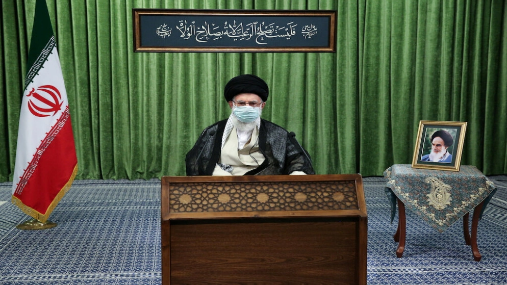 خامنئي يلقي مسؤولية تعطل المحادثات النووية على مواقف واشنطن "العنيدة"