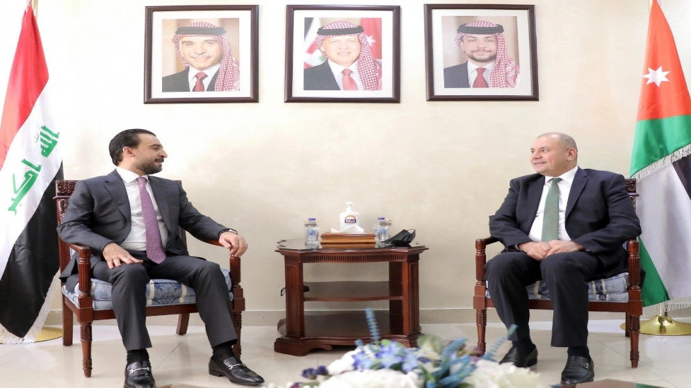 رئيس مجلس النواب ونظيره العراقي يؤكدان أهمية البناء على نتائج القمة الثلاثية