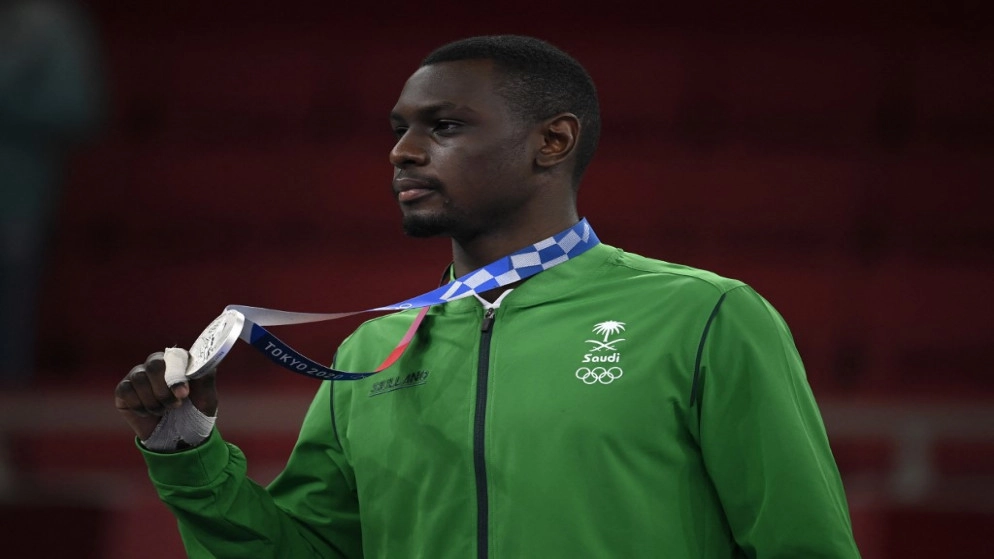 لاعب الكراتيه طارق حامدي يمنح السعودية ثاني فضية في تاريخها